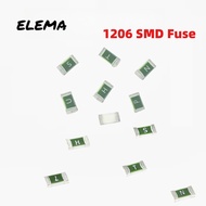 20Pcs 1206 SMD Fuse 24V 32V 63V 72V Disposable fuse 500mA-30A 1A/1.5A/2A/3A/4A/5A/7A/8A/10A/15A/20A/