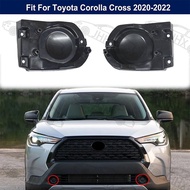 For TOYOTA Corolla Cross 2021 2022 2023 Fog Lamp Hood Cover Front Bumper Fog Light Cover