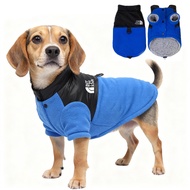 Dog Winter Coat Thicken Warm Cold Weather Clothes for Small Dogs, Beagle Puppy Outfit Fleece Dog Jac