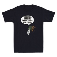 I'm Molting Oh What A World Funny Cicada Invasion 2024 Quote Retro Men's T-Shirt