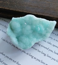 Blue Aragonite 雲南產地  藍文石 藍霰石 天然礦石 原礦