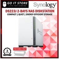SYNOLOGY DS223J NAS DISKSTATION 2-Bays NAS with Quad Core CPU similar with DS220j DS120j DS124
