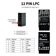 TPM2.0 Module LPC 12Pin Module with SLB9665 11 Upgrade for Motherboard for -TPM2.0 S-ro2
