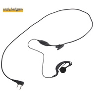 Security Earhanger Headset Earpiece Earphone for  Radio Black