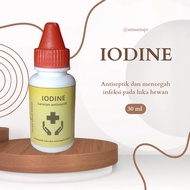 IODINE 30 ml ANTISEPTIK LUKA PADA HEWAN