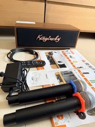 全新 Kinglucky 金運K7家庭ktv無線麥克風音響智能點歌機卡拉OK機K7 Home Karaoke Machine Speaker 