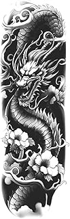 Best Friend Tattoos,Dragon HC-QB-033,Dragon Tattoos,Water-Resistant,Real Tattoo Look,Resilience,Last