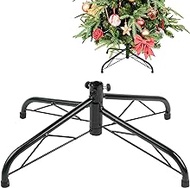 CCINEE Metal Christmas Tree Stand, Universal Folding Xmas Tree Stand 15.7 Inch Replacement Tree Stand Base for 3 Ft to 6 Ft Christmas Artificial Trees Fake Tree, Green