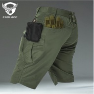 EAGLADE Tactical Cargo Short Pants Men in Green Waterproof IX7S J10