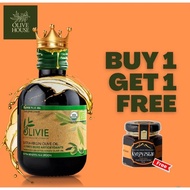 Olivie PLUS 30X 250ml free Honey Kazakhstan~PATI OIL~ZAITUN EXTRA VIRGIN Olive OIL~Olive House