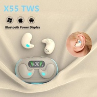 X55 Tai nghe không dây tai nghe Tai nghe giảm tiếng ồn trò chơi thể thao ngủ Bluetooth 5.0 Tai nghe