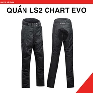 Women's Khaki Protective Pants for Motorcycles and Motorcycles LS2 Chart Evo Lady - Biker