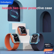 【Sg】iwatch case two color protective case high quality TPU durable for iwatch 9/8/7/6/5/4/SE
