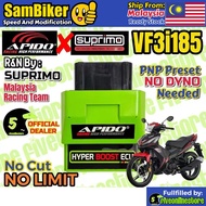 SYM VF3i185 Apido X Suprimo Racing Hyper Boost ECU PNP No Dyno No Cut OFF Top Speed Powered By Supri