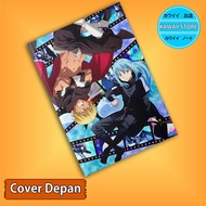 Notebook Pocket Book AnimeHARD COVER Tensei Shitara SLIME RIMURU F size A5 & A6 / Notes Book