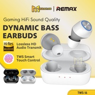 REMAX TWS Earbuds Wireless Earbuds Stereo Earbuds TWS-16 Noise Cancelling Earbuds Bass True Wireless