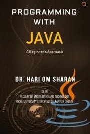 PROGRAMMING WITH JAVA DR. HARI OM SHARAN