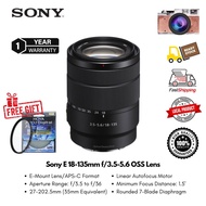 Sony E 18-135mm f/3.5-5.6 OSS Lens ( 1 Year Warranty )