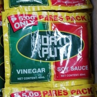 Datu Puti | Vinegar and Soy Sauce Pares | 60ml each