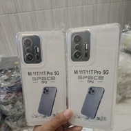 Case Clear Space Clear Xiaomi Mi 11T/11T Pro 5G Transparent Case Camera Protective