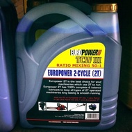 EuroPower 2-cycle 2T Oil TCW3 2 Stroke Oil / EUROPOWER 2T OIL 5 LITRE