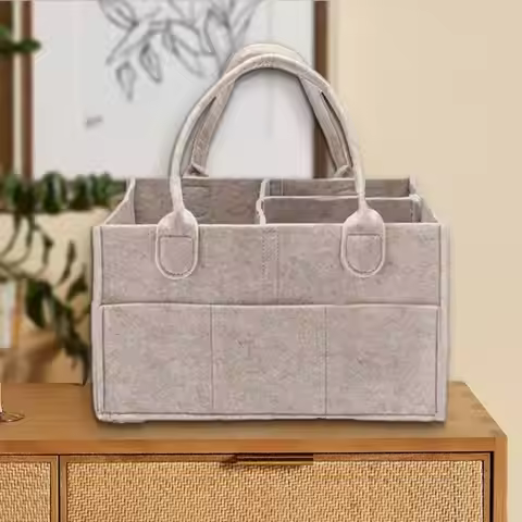 Baby Diaper Ball Bag Organizer Portable Holder Bag Change Table and Car Nursery Essentials Storage B