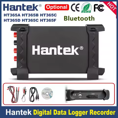 Hantek 365A 365B 365C 365F Voltage Current Resistance Temperature Measurement PC USB Digital Data Lo