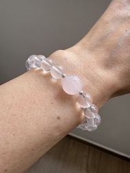 粉水晶手串手錬8m Rose Quartz Bracelet,bracelets,Earrings, earring,ring,rings,pendant,pendants,necklace,neck