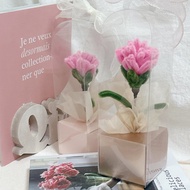 【手工訂製】母親節花束 婦女節花束 單支康乃馨 永生花 /康乃馨