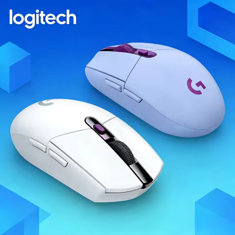 Logitech G304 wireless dual-mode professional gaming mouse, purple mouse, blue mouse, deeply loved b