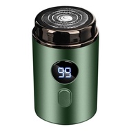 >>>>TWENTY_EIGHTTT<<<< LCD Display Mini Electric Beard Trimmer for Men | IPX7 Waterproof 3D Rotary B
