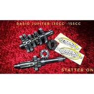 RASIO RATIO JUPITER Z VEGA R CRYPTON CUSTOME RACING 130CC-150CC STATER AKTI/ON - BOYRENK RACING