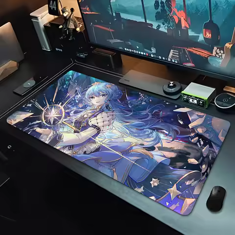 Hoshimati Suisei Mousepad Computer Game Mouse Pad Gaming Accessories Large Printing Deskmat Keyboard