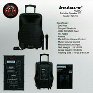 speaker portable 15 inch Betavo. NX 15. ORIGINAL BETAVO 