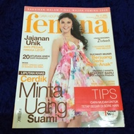 Majalah FEMINA no.42 okt 2009 cover:ZIVANA LETISHA