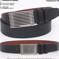 DA84 }} Men's Synthetic Leather Belt 4cm 4MBIAN B