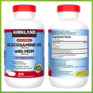 (Exp.09/2028)Kirkland Signature Glucosamine with MSM 375 Tablets เม็ด