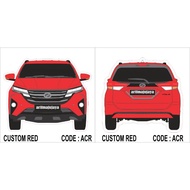 STICKER KERETA PERODUA ARUZ DEPAN dan BELAKANG RM18