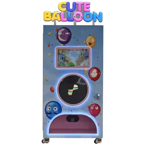 Customizable Wholesale Mall Amusement Park Vending Balloon Machine Automatic Electronic Payment Ball