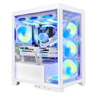 Ocean Park Gaming PC Desktop-RTX 4070 12G,AMD Ryzen 7 5700X 3.4 GHz 8-Core, 16GB/32GB DDR4 RAM,1TB P