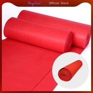 MagiDeal 1 Meter Wide Red Aisle Runner Wedding Carpet for Bridal Showers, Christmas, And Outdoor Eng