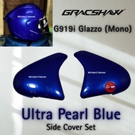 [Accessories] Side Cover for Gracshaw Helmet G919i Glazzo Mono helmet side cover G919i Rachet / HELM