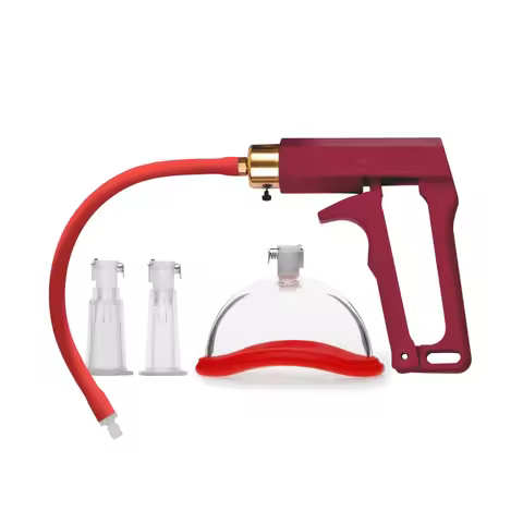 Powerful Suction Pump Nipple Cups Vagina Stimulater Clitoris Sucker Body Massage Cupping Products SM