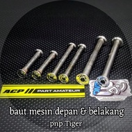 Baut Mesin Depan Belakang Tiger Cb Gl Baut Pangkon Mesin Tiger