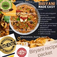 Biryani Pack 500G 1KG Basmati Rice and India Herbs Spices Complete Set (for 3-6 pax) HSHOP