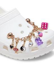 CROCS Jibbitz Custom Charm Chain 5-Pack ตัวติดรองเท้า