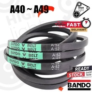 Bando Belt A40 A41 A42 A43 A44 A45 A46 A47 A48 A49 Mesin Belt Compressor A 40 41 42 43 44 45 46 47 4