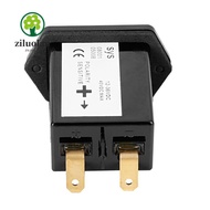 ZILUOLAN Hour Meter Timer, 12-36V Timer Engine Hour Meter, Universal DC Mechanical Hour Meter Truck