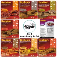 Brahims All 8in1 Sambal Sotong Combo Meals Ready To Eat 180g Brahim Brahims MRTE Travel Food Cuttlef