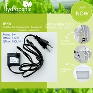 Water pump brushless hydroponics aquaponic fertigasi 3w 5w 10w aquarium hidroponik pam air NO_81